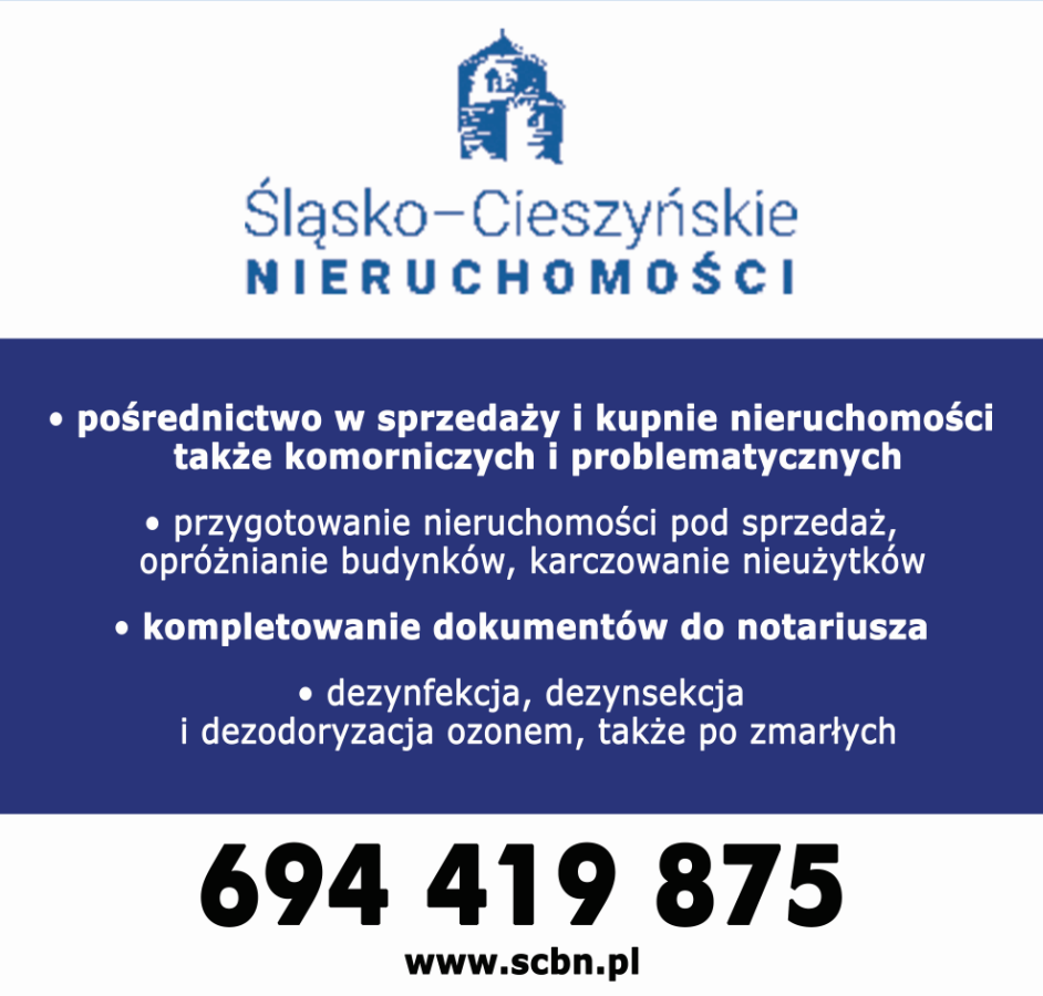 Śląsko - Cieszyńskie Nieruchomości - geodeta SKOCZÓW geodeta SKOCZÓW